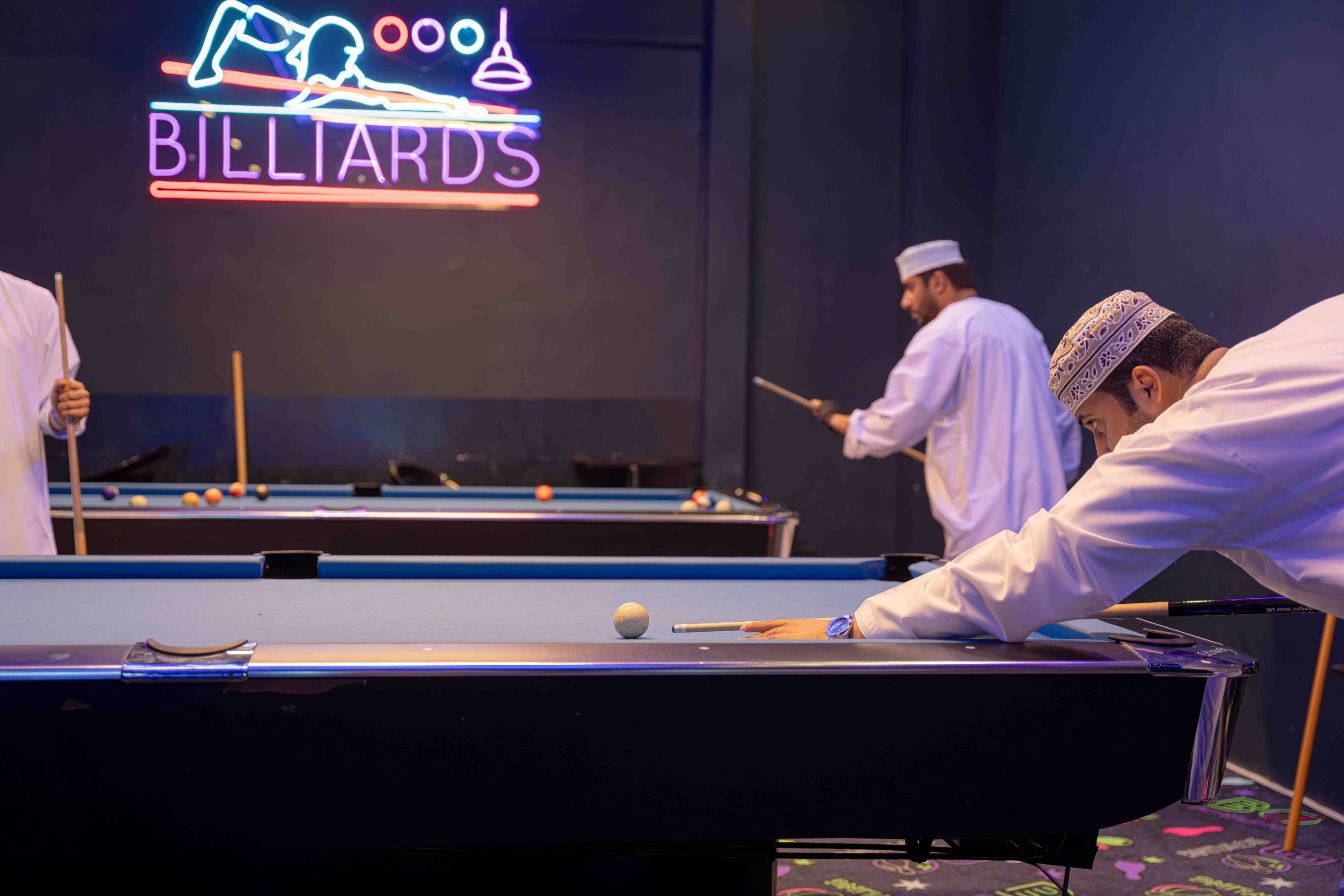 Billiards at BO Bowling
