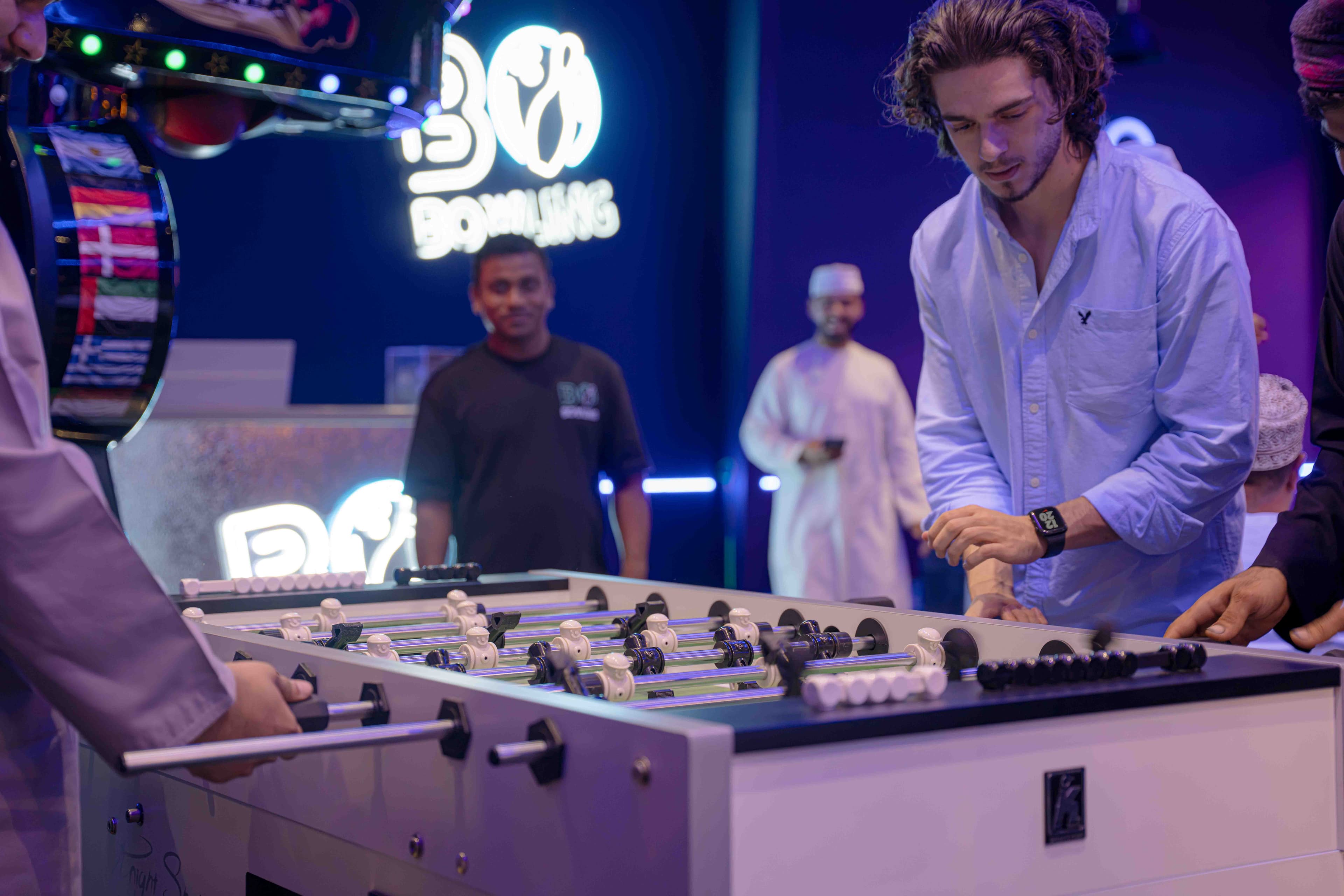 Foosball at BO Bowling